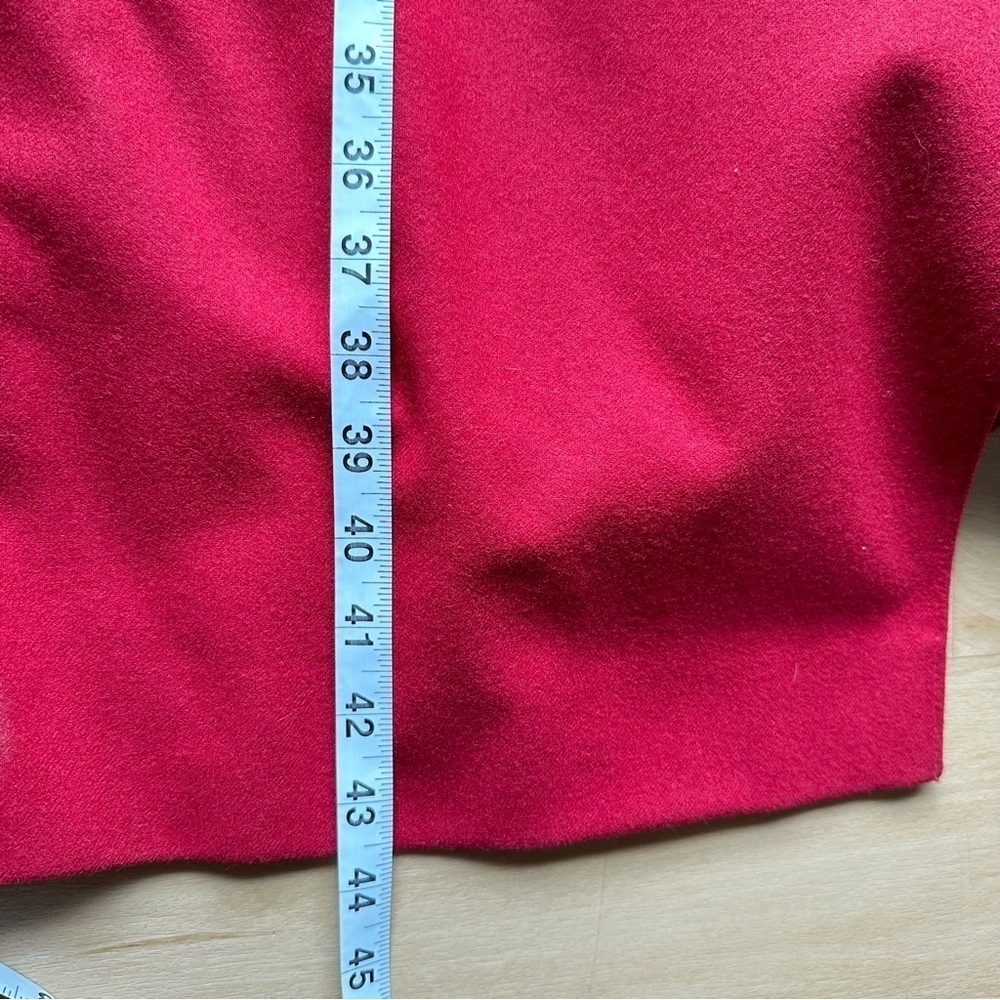 Vintage Pendleton Bright Red Double Breasted Slee… - image 5